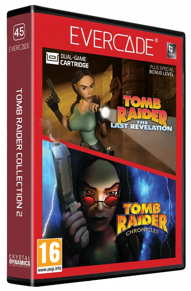《古墓丽影合集2》Evercade版卡盒装
