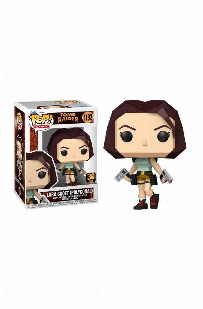 Funko出品POP! Games系列1192号多边形版劳拉玩偶