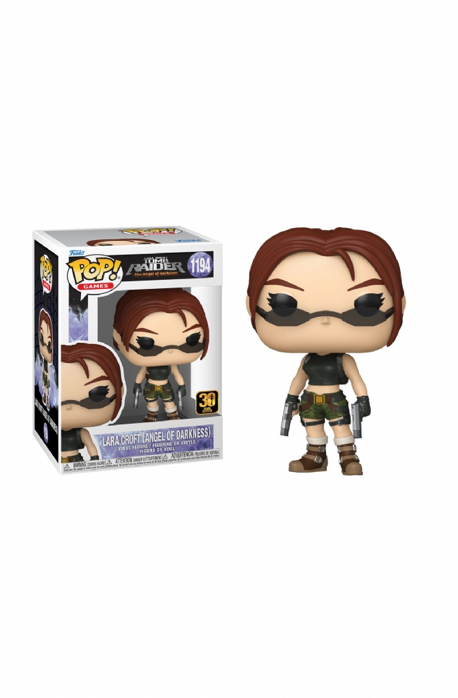 Funko出品POP! Games系列1194号黑暗天使版劳拉玩偶