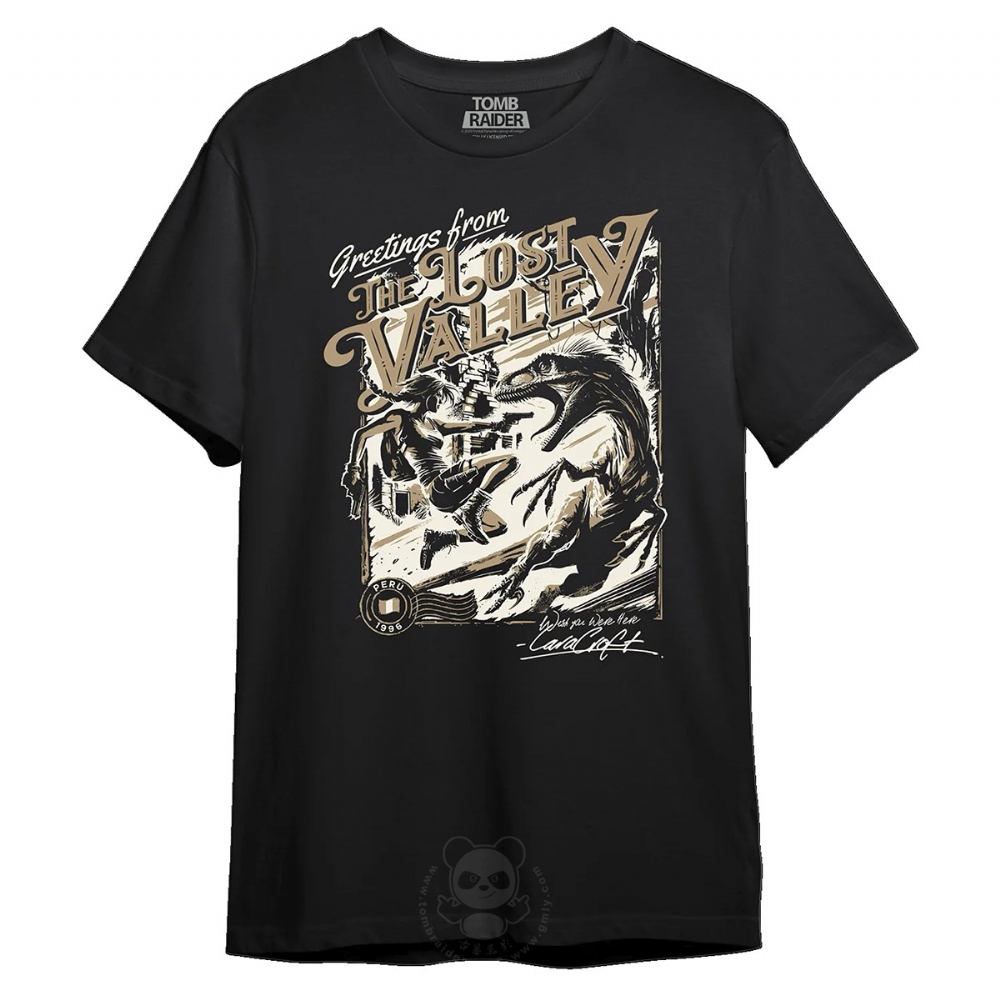 官方商城：来自失落山谷的问候 - 中性经典T恤