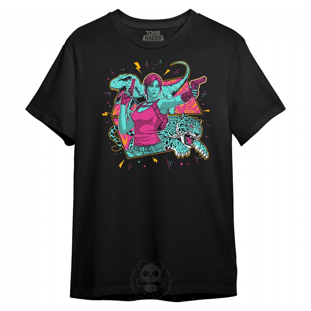 官方商城：劳拉90年代对战 - 中性经典T恤