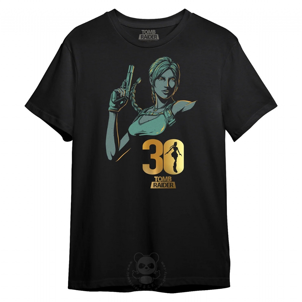 官方商城：劳拉·克劳馥30周年纪念 - 中性经典T恤1